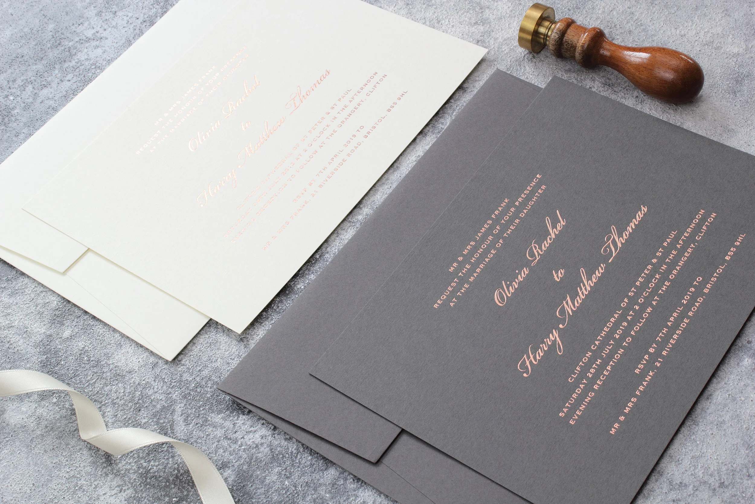No.5 Wedding Stationery