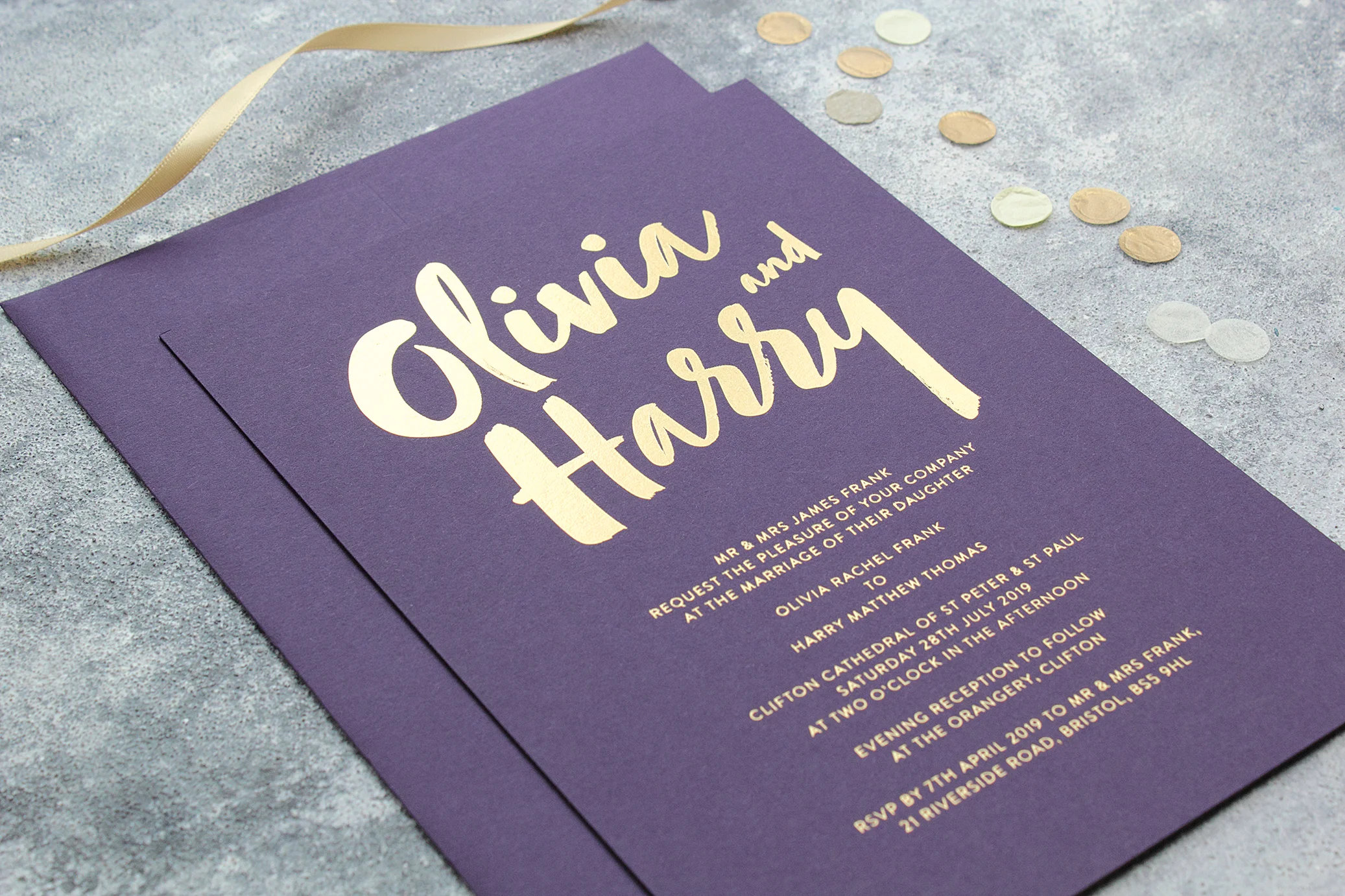 No.3 Wedding Stationery