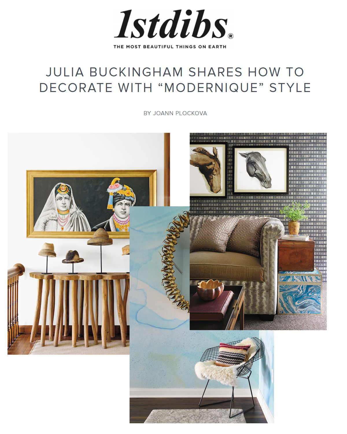 How To Decorate With Modernique