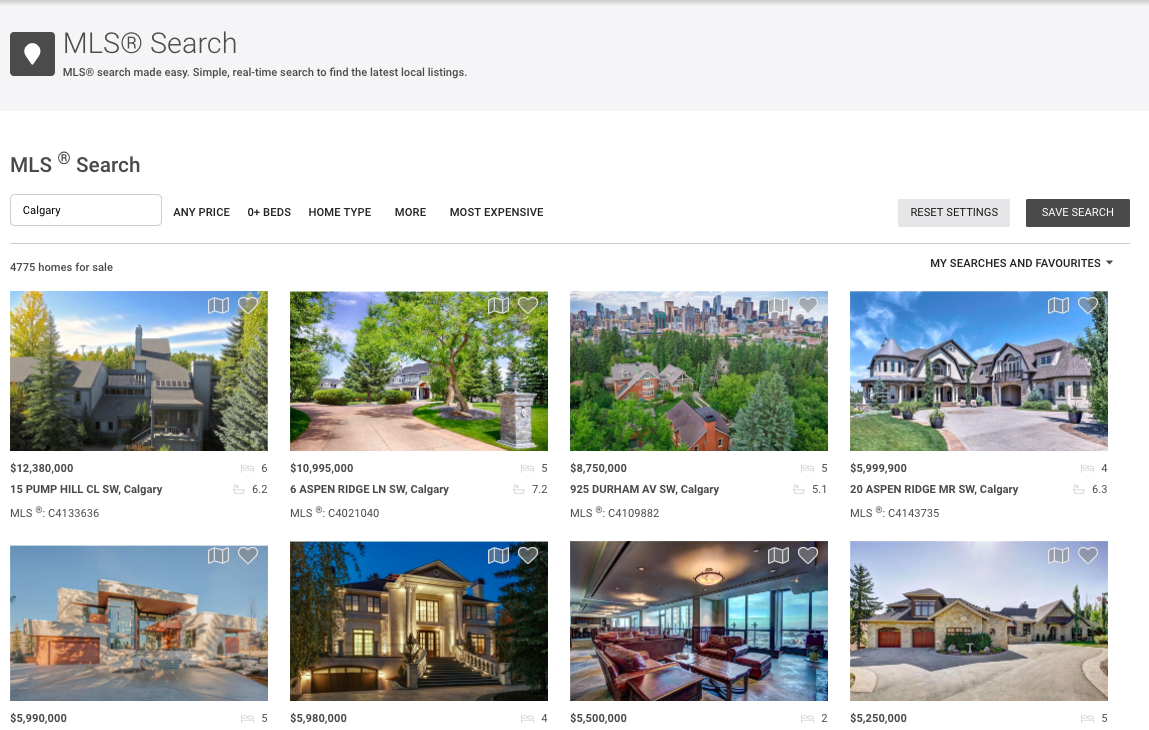 MLS® Search App in RealOffice360
