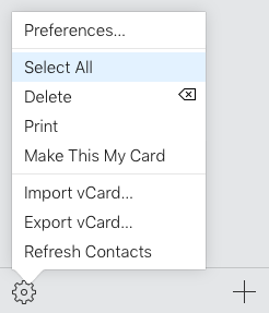 Click on "Select All"