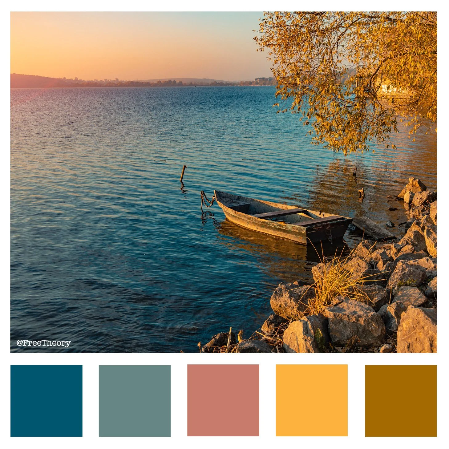 Ternopil Oblast Ukraine Color Palette