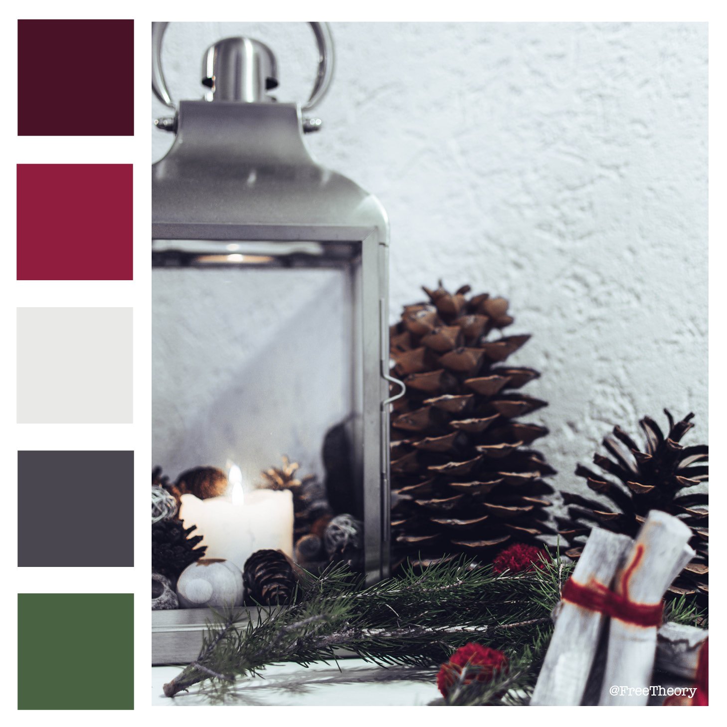 Winter Lantern Color Palette