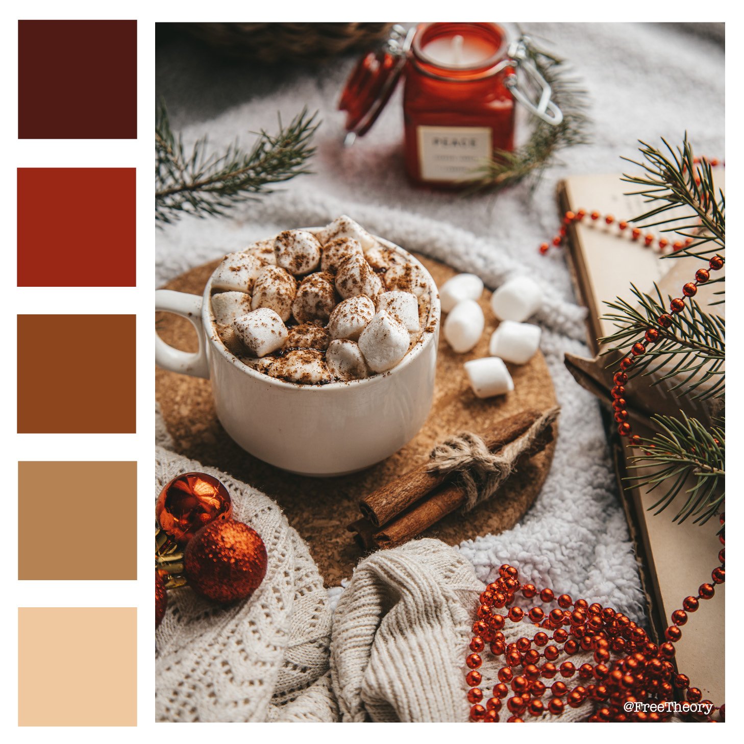 Cozy Christmas Color Palette