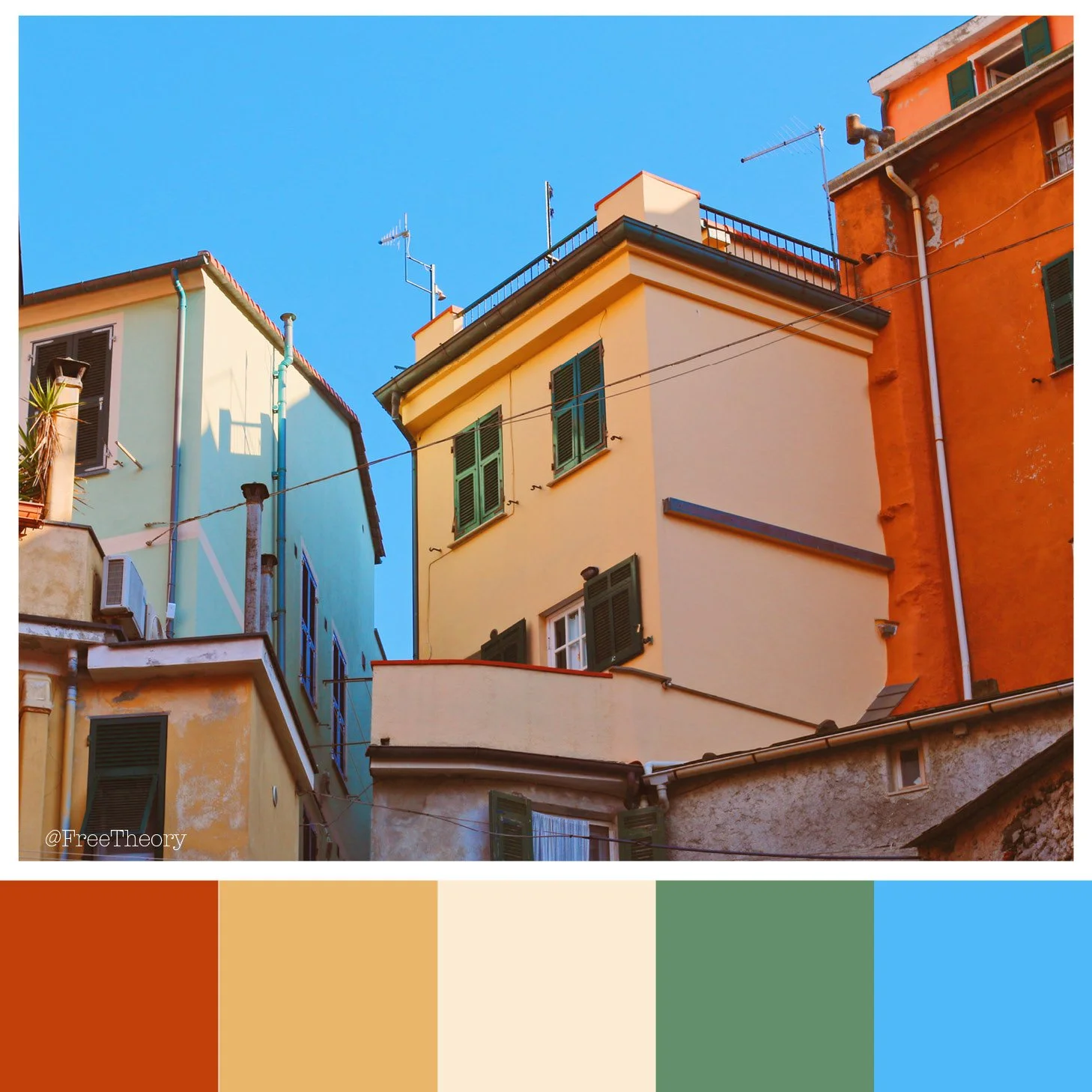 Venice, Italy Color Palette