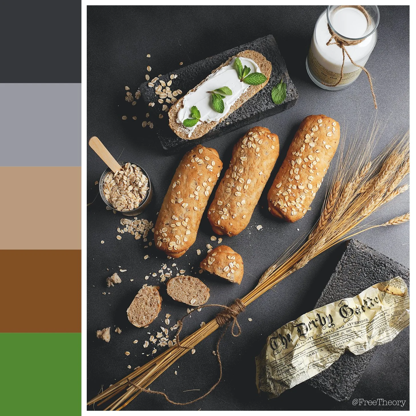 Hearty Bread Color Palette