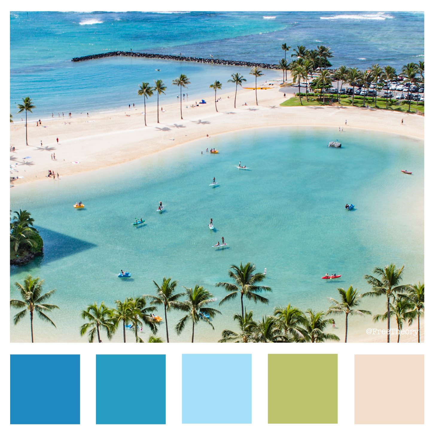 Paradise Bay Color Palette