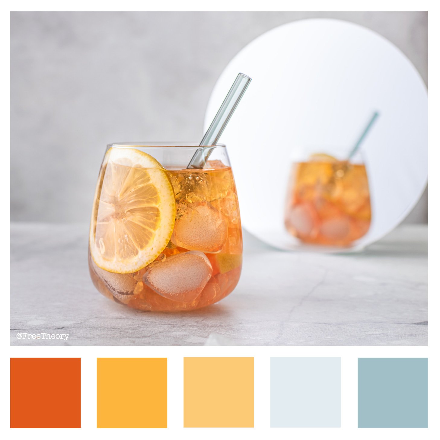 Citrus Drink Color Palette