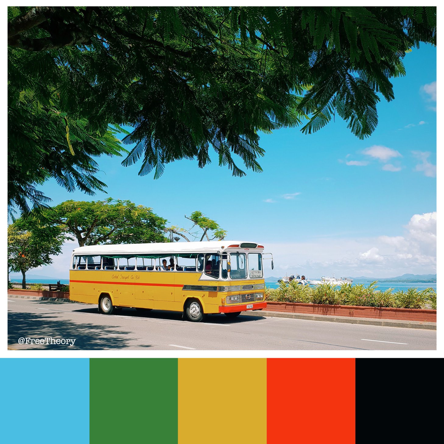 Denarau Island, Fiji Color Palette