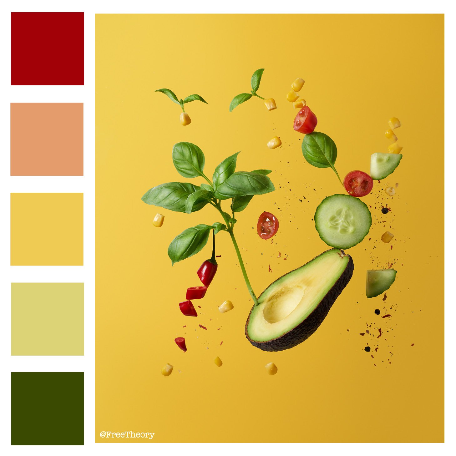 Fresh Veggies Color Palette