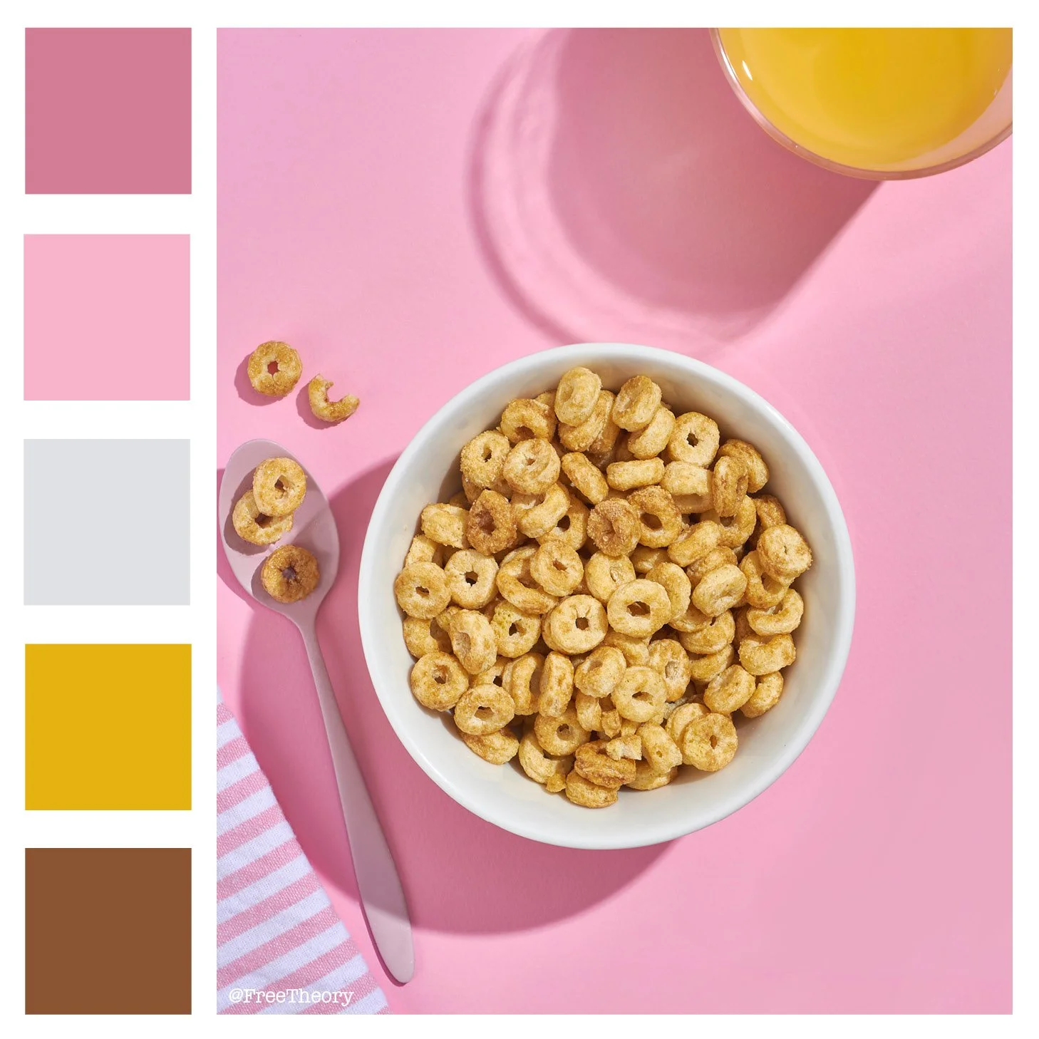 Cereal in the Summer Color Palette