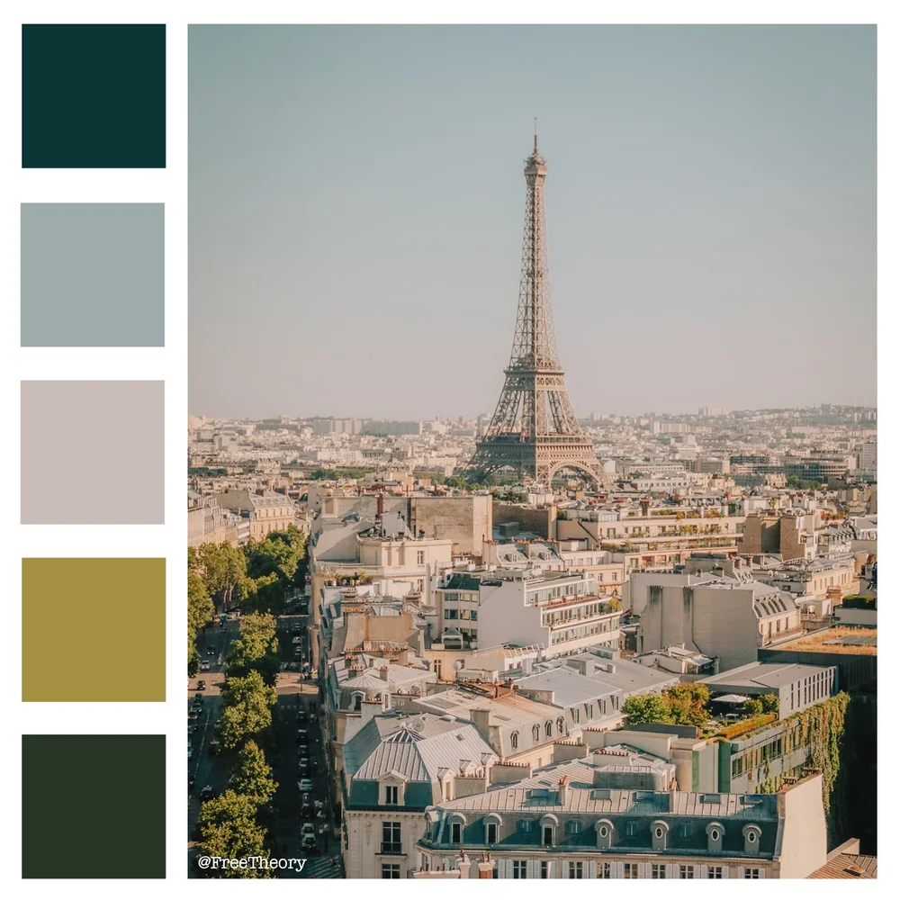 Paris in the Morning Color Palette — Free Theory