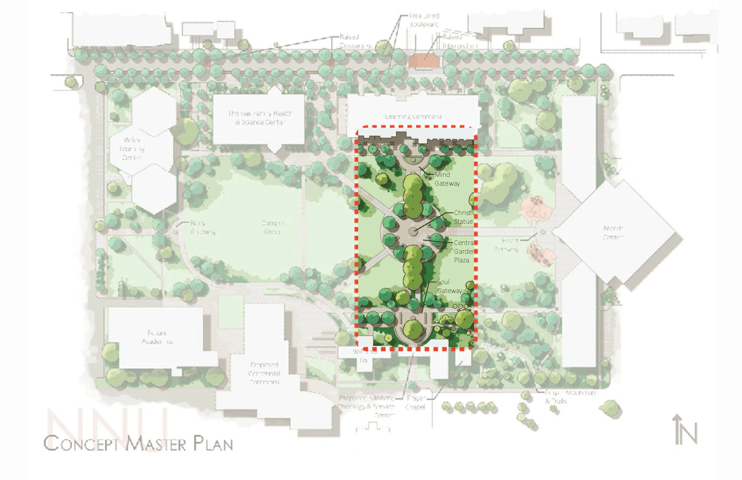 Phase 1: Christ Plaza