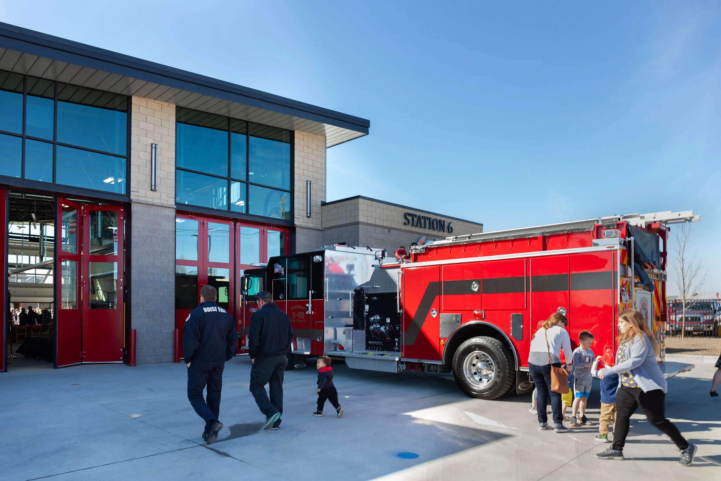Meridian Fire Station 6 Celebrates Grand Opening — The Land Group, Inc.