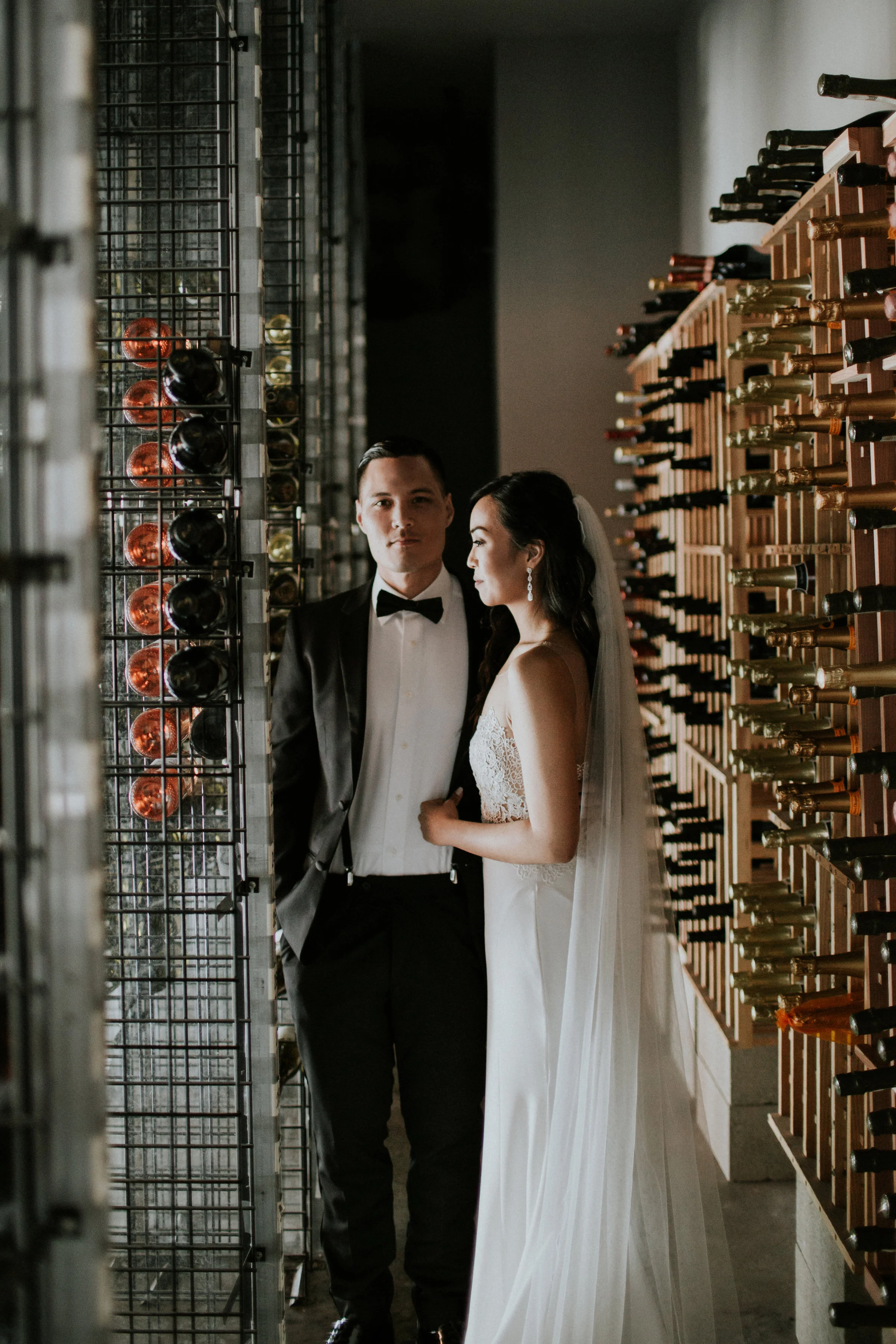 Our  WALK-IN WINE CELLAR  over looks the Salon