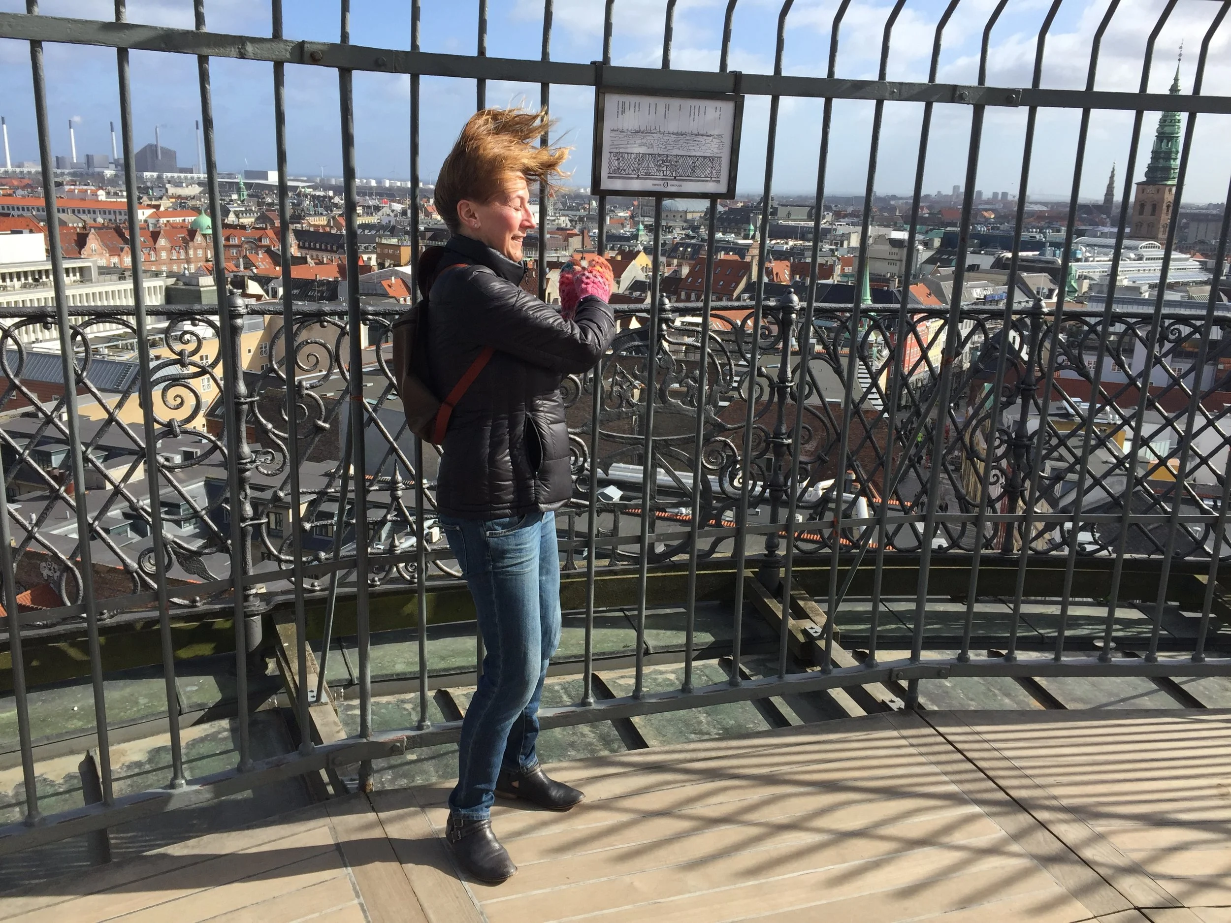 It was a cold, windy day but that didn’t stop us from exploring.