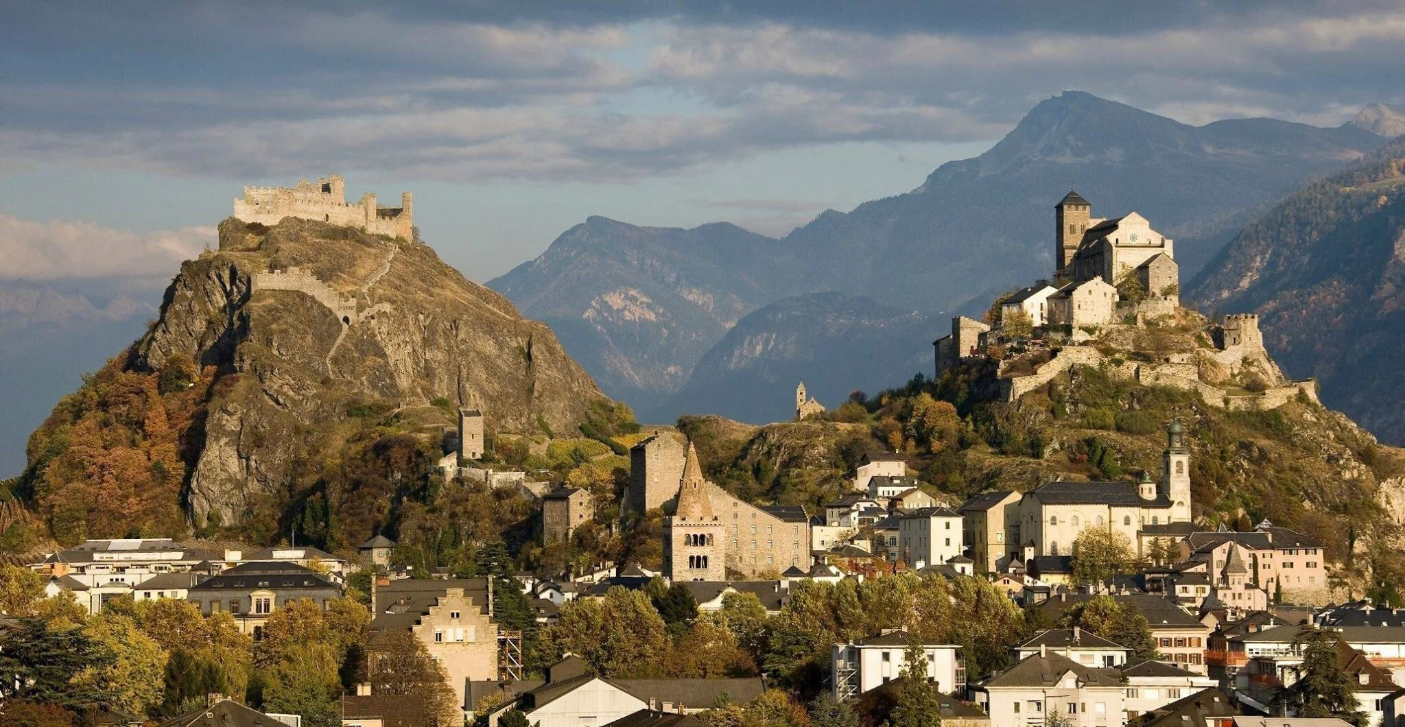 Sion Switzerland: Two Castles