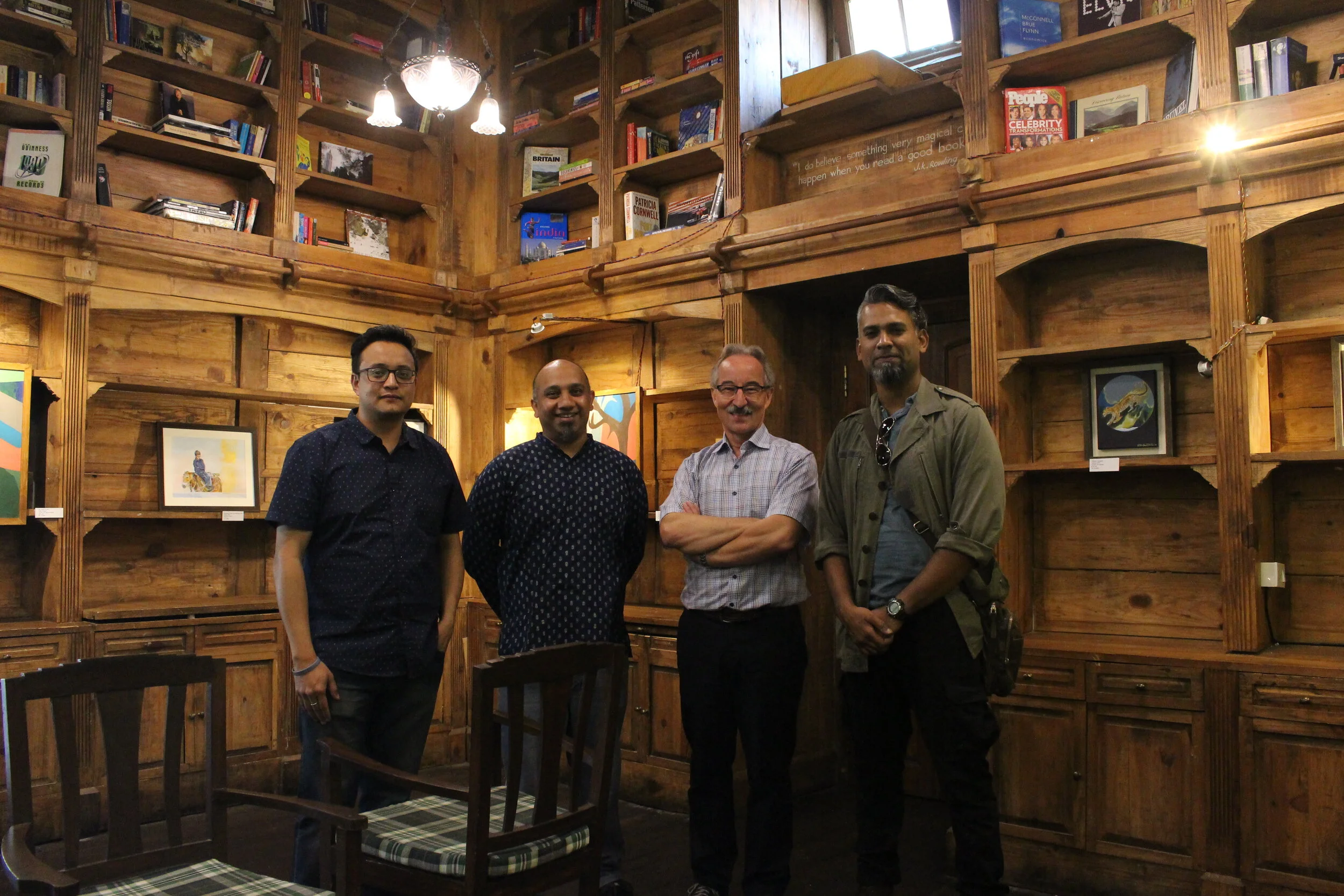  The Mussoorie Exhibition was initiated in 2017, when a few artists who were felt closely to Mussoorie, a small historical town in the foothills of the Himalayas came together. The artists had either spent their childhoods in boarding school in the h