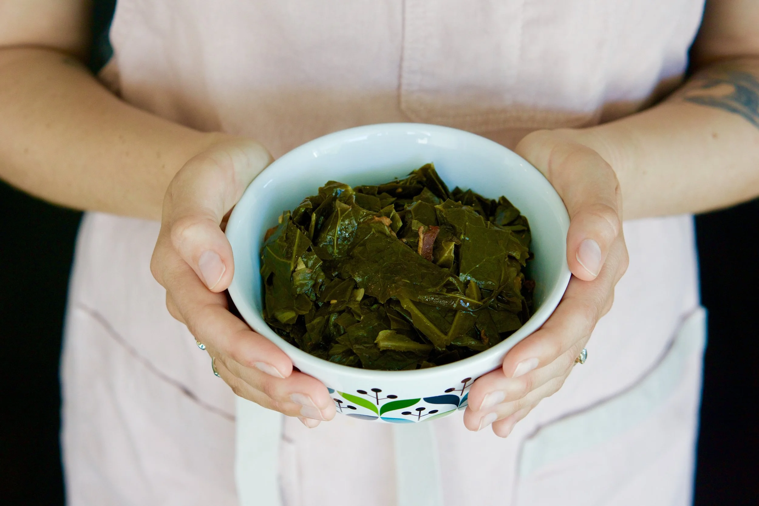 Beer-Braised Collards