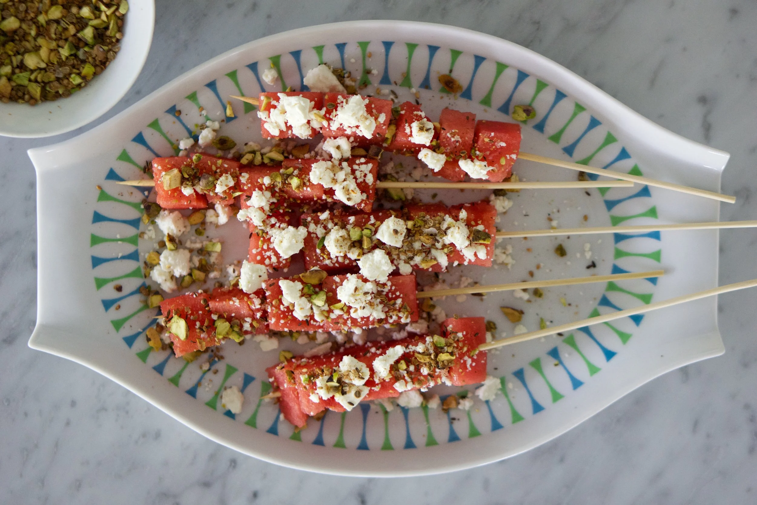 Watermelon with Feta & Dukkah