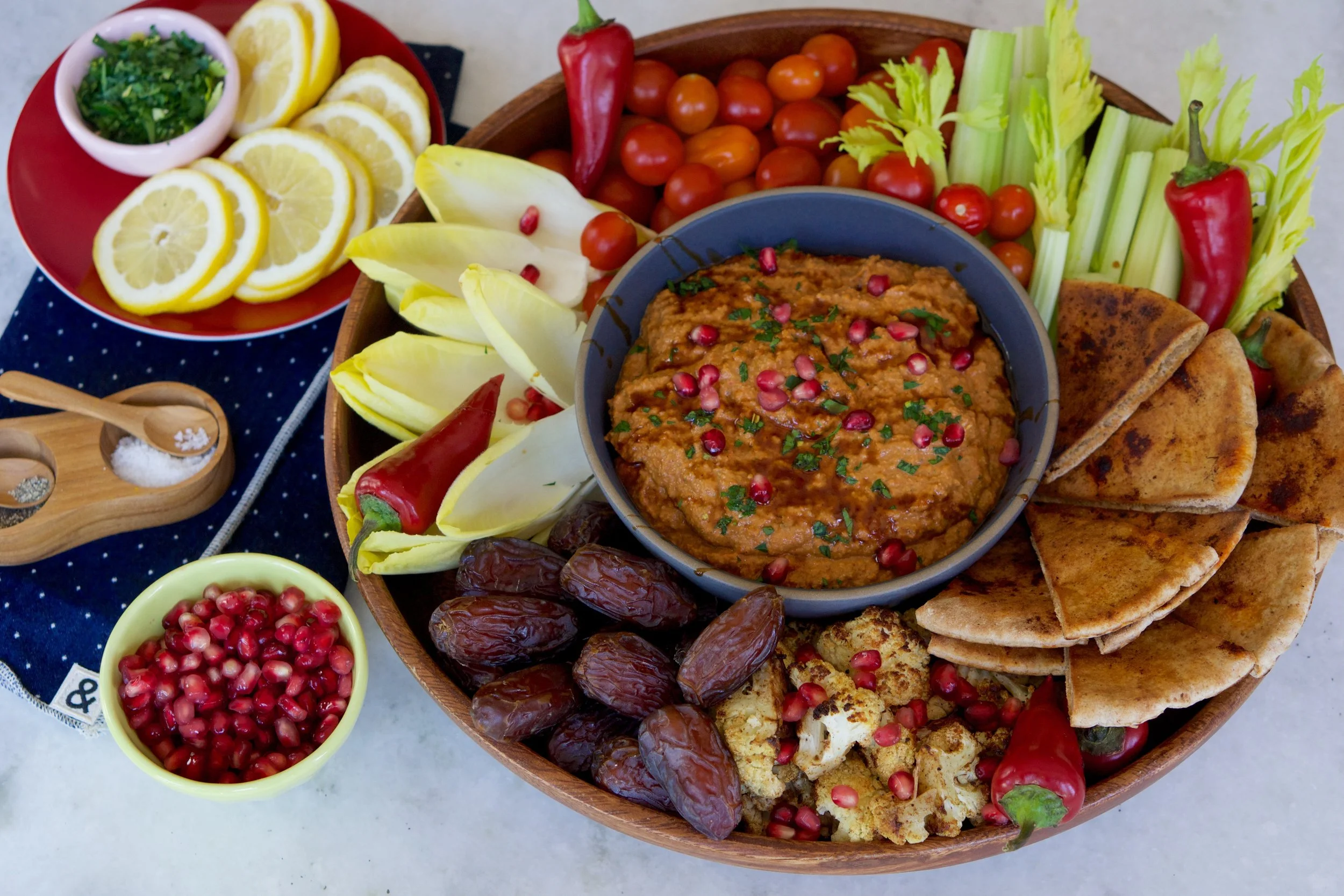 Muhammara (Roasted Red Pepper Dip)