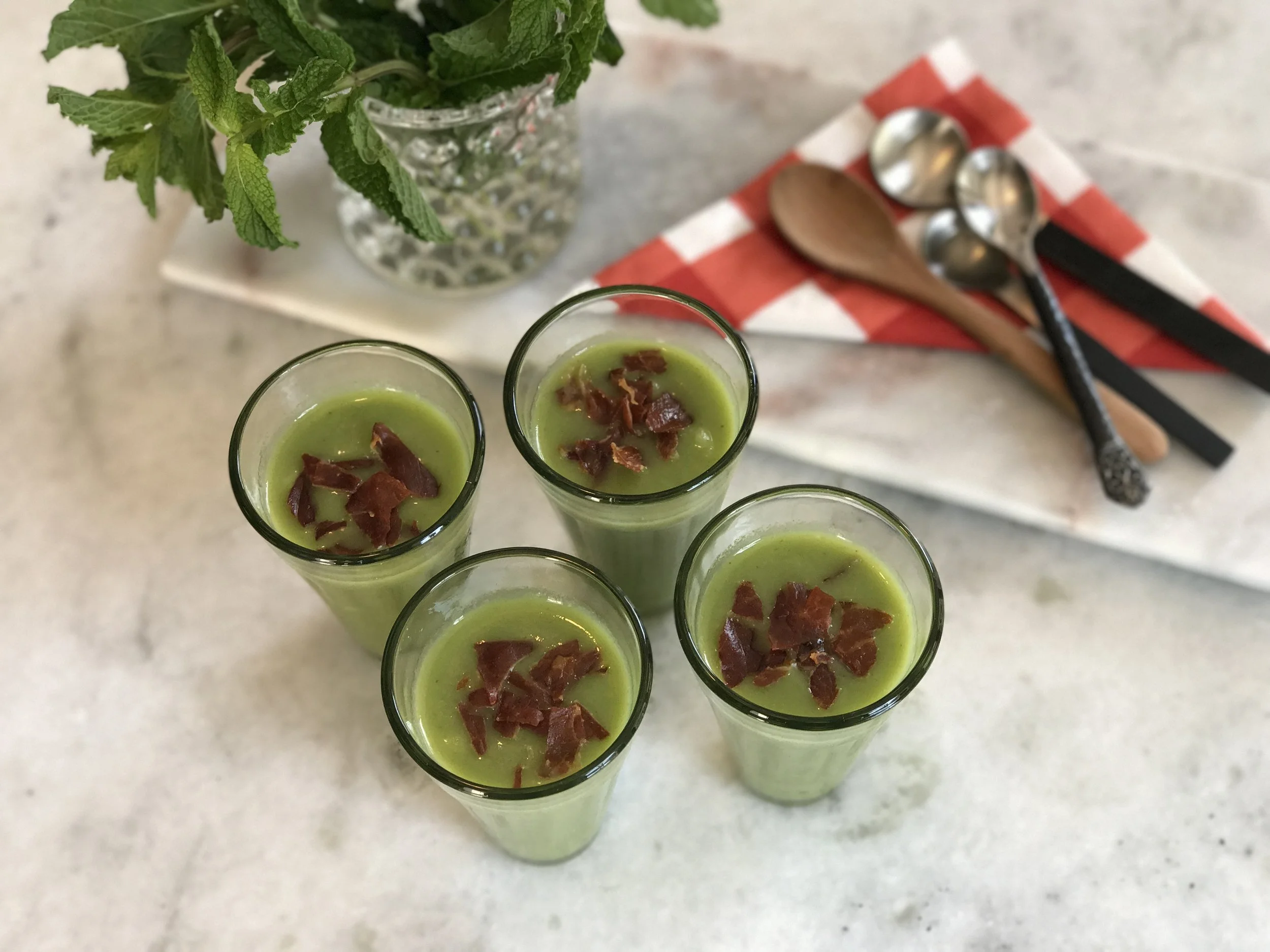 Melon Gazpacho