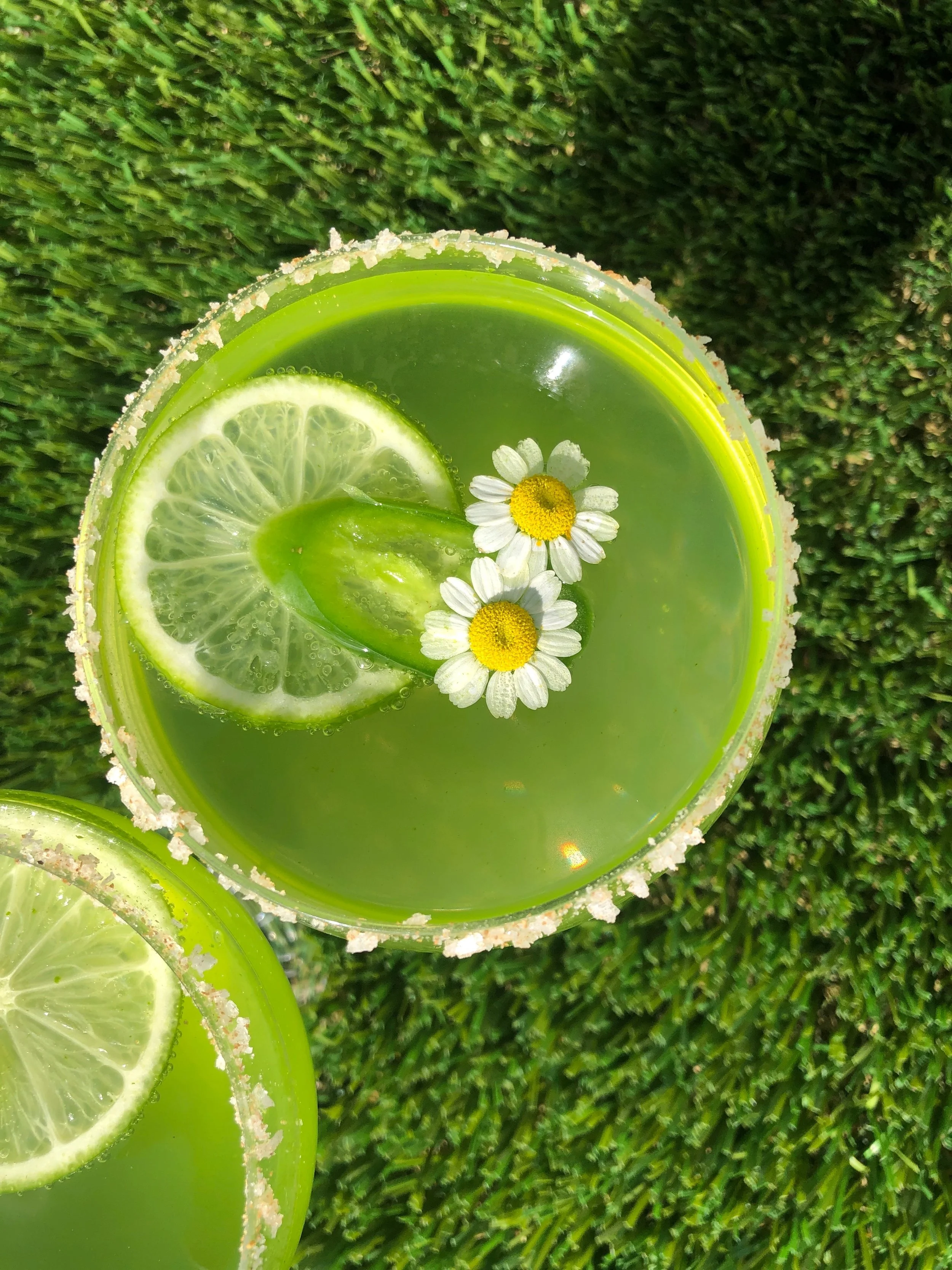 Spicy Kale &amp; Coriander Margarita