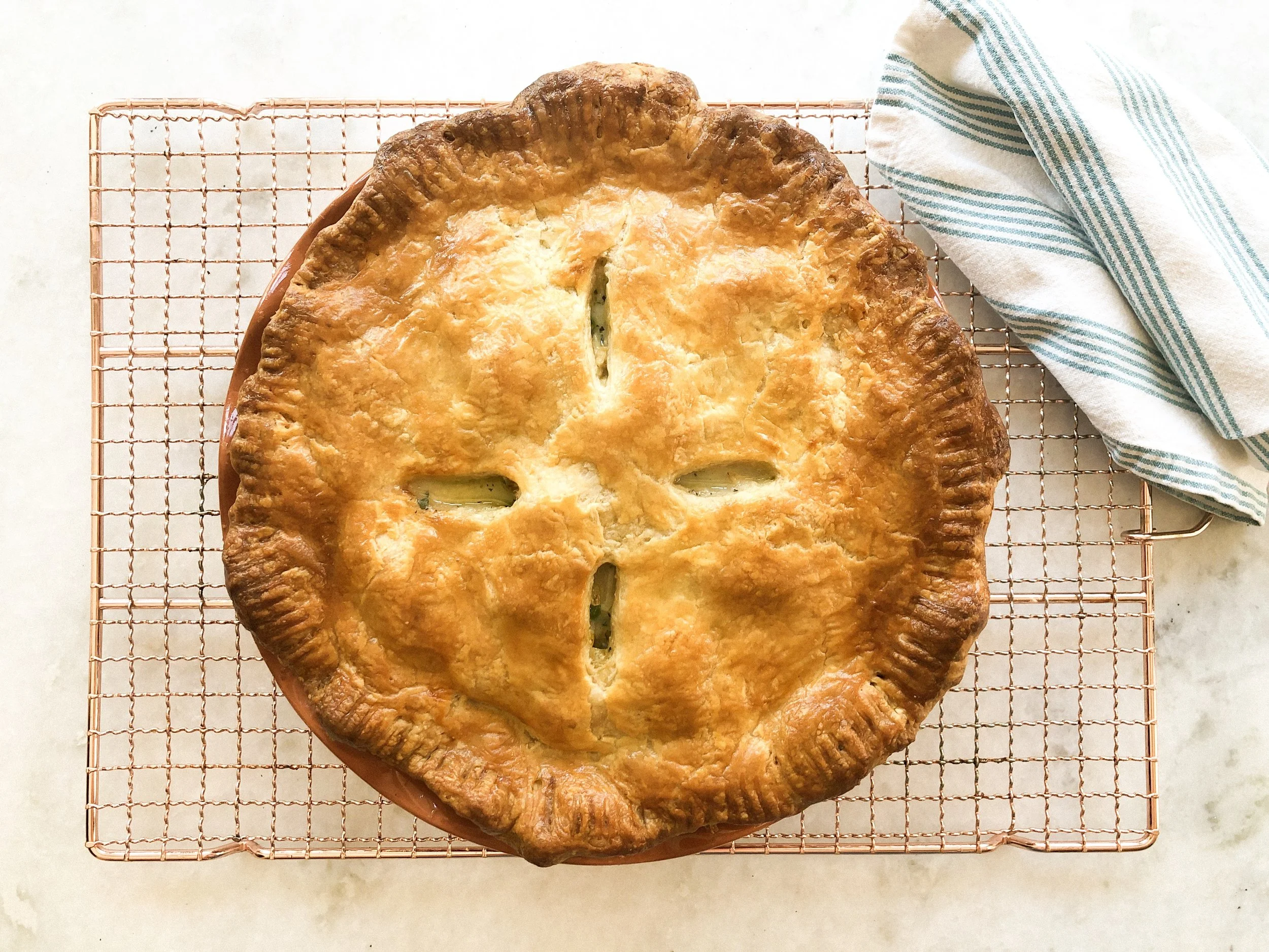 Double Crust Chicken Pot Pie
