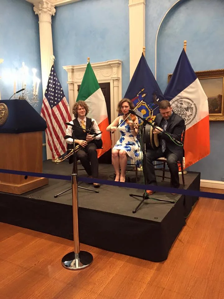 St. Patrick's Day double header, from the mayor's house to Lincoln Center