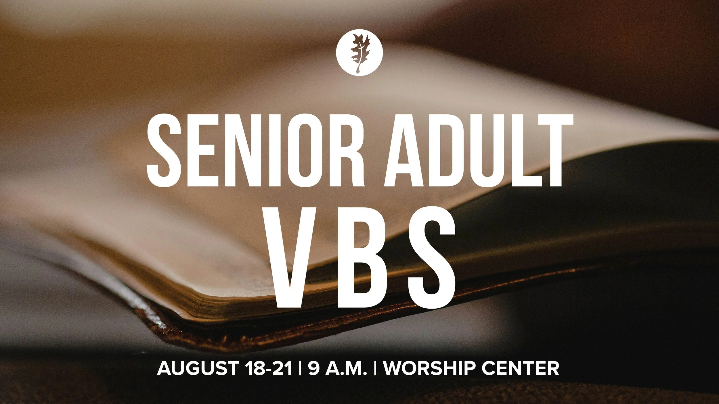 Senior Adult VBS