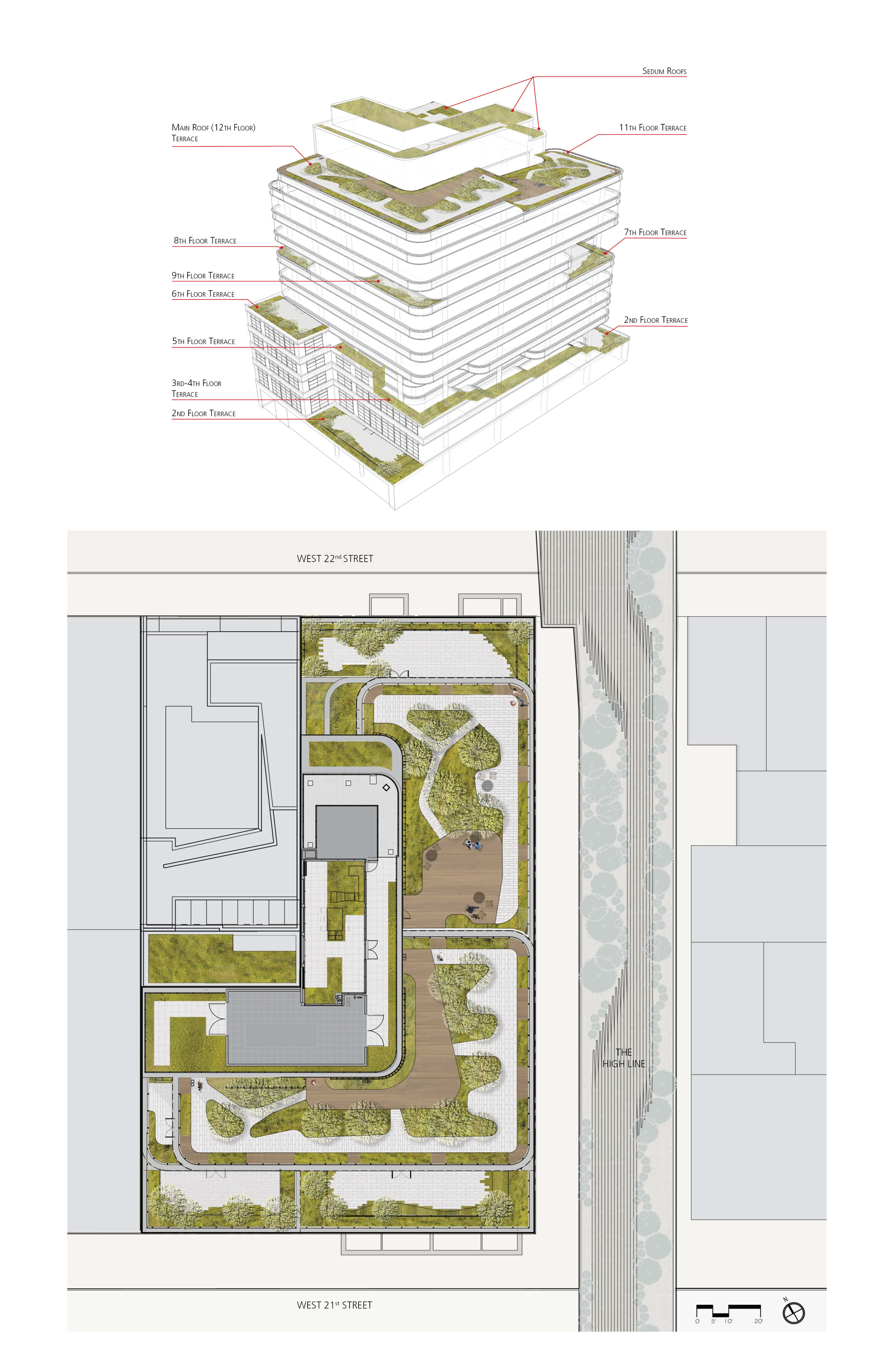 510 West 22nd Street Combined Plan and Iso.2.jpg