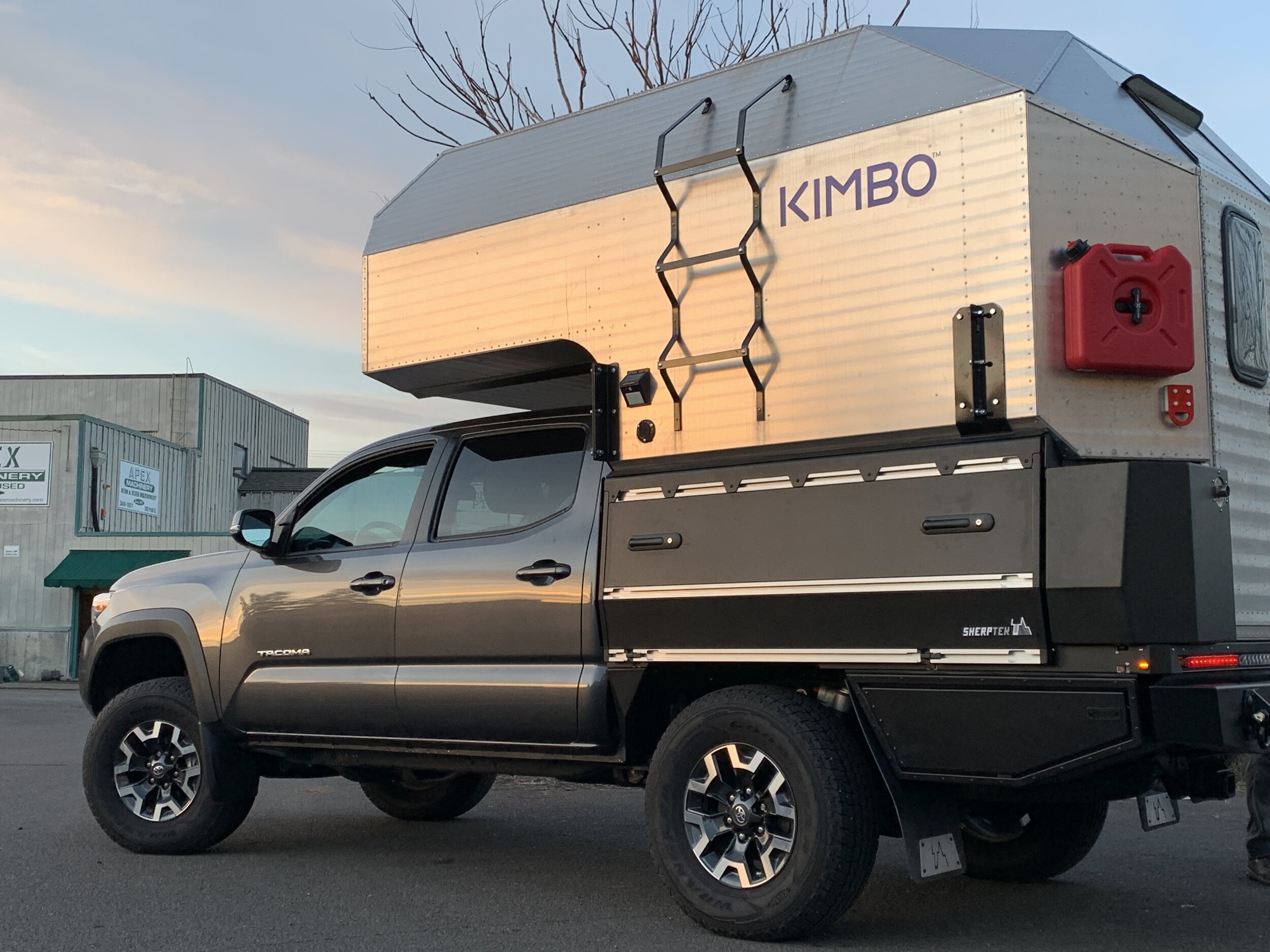 SherpTek system for Toyota Tacoma + Kimbo