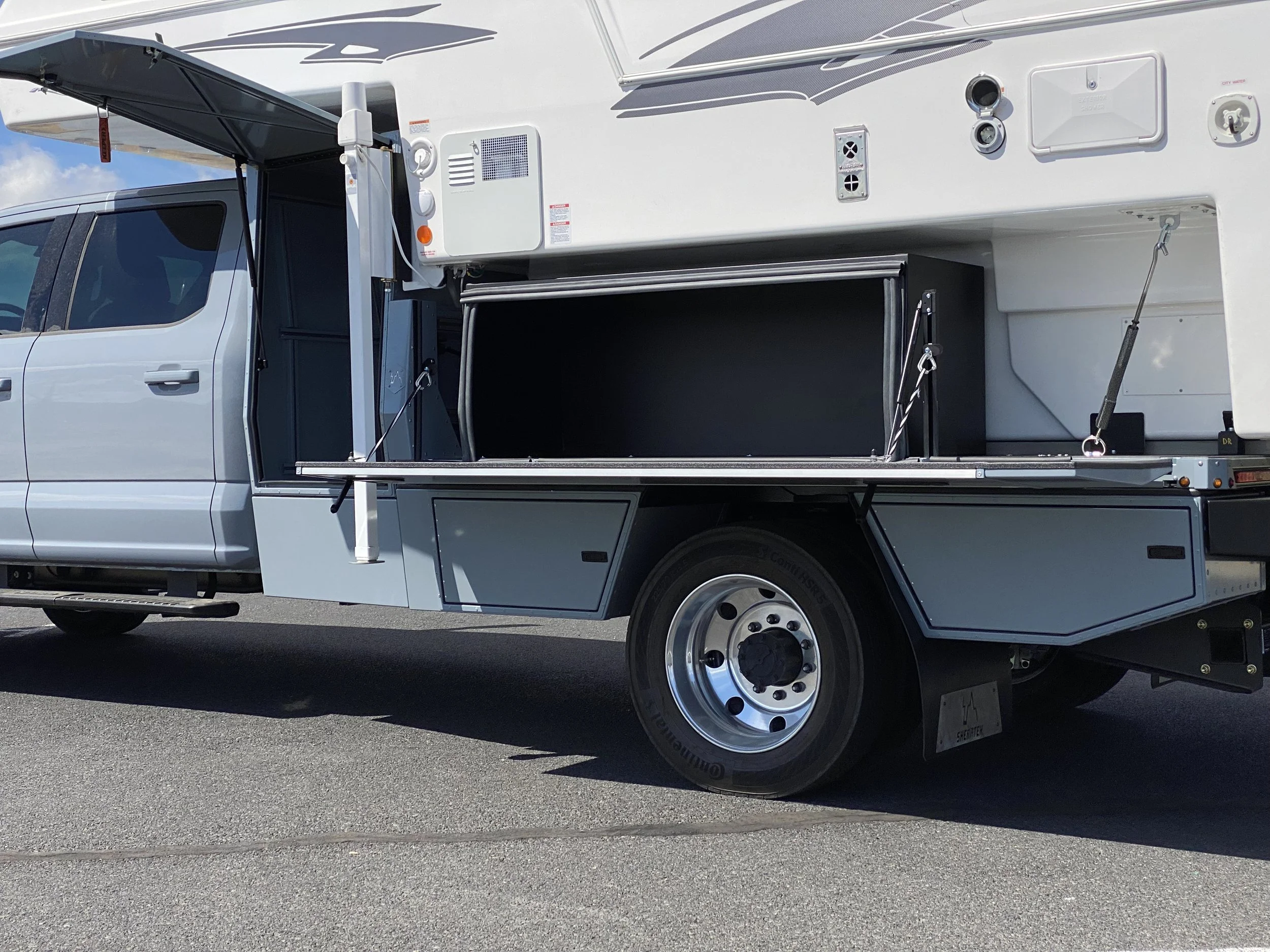 SherpTek hide box for secure storage.