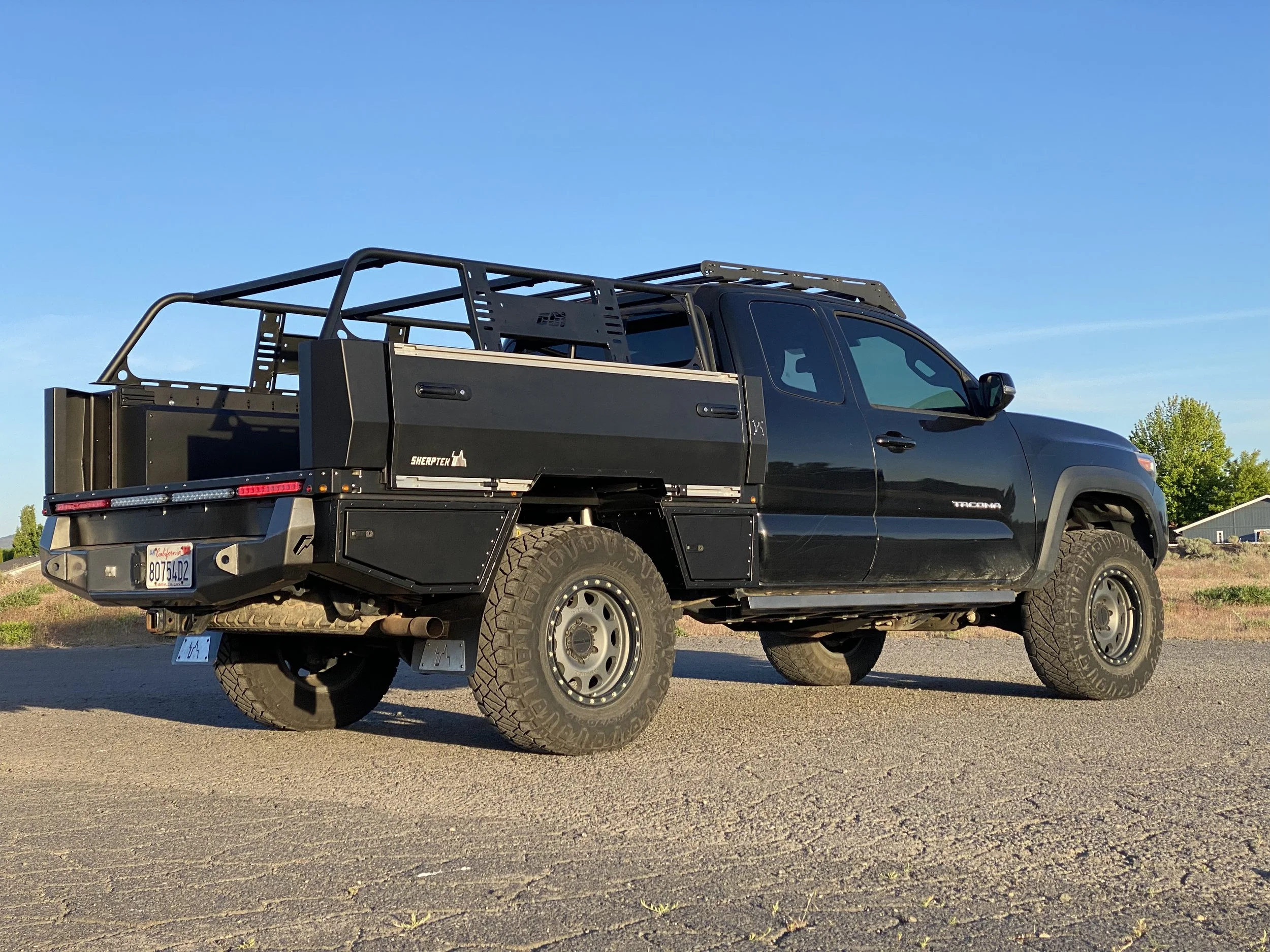 Add a rack or topper of your choice.