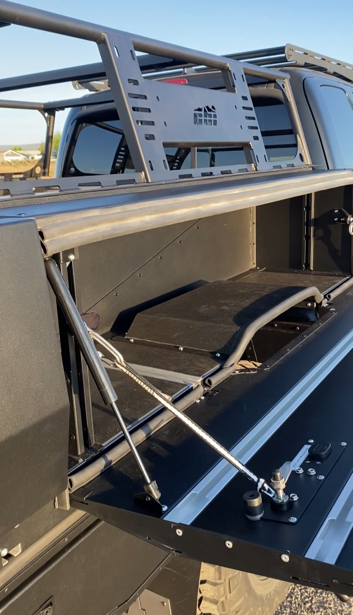 Sealed, secure storage.