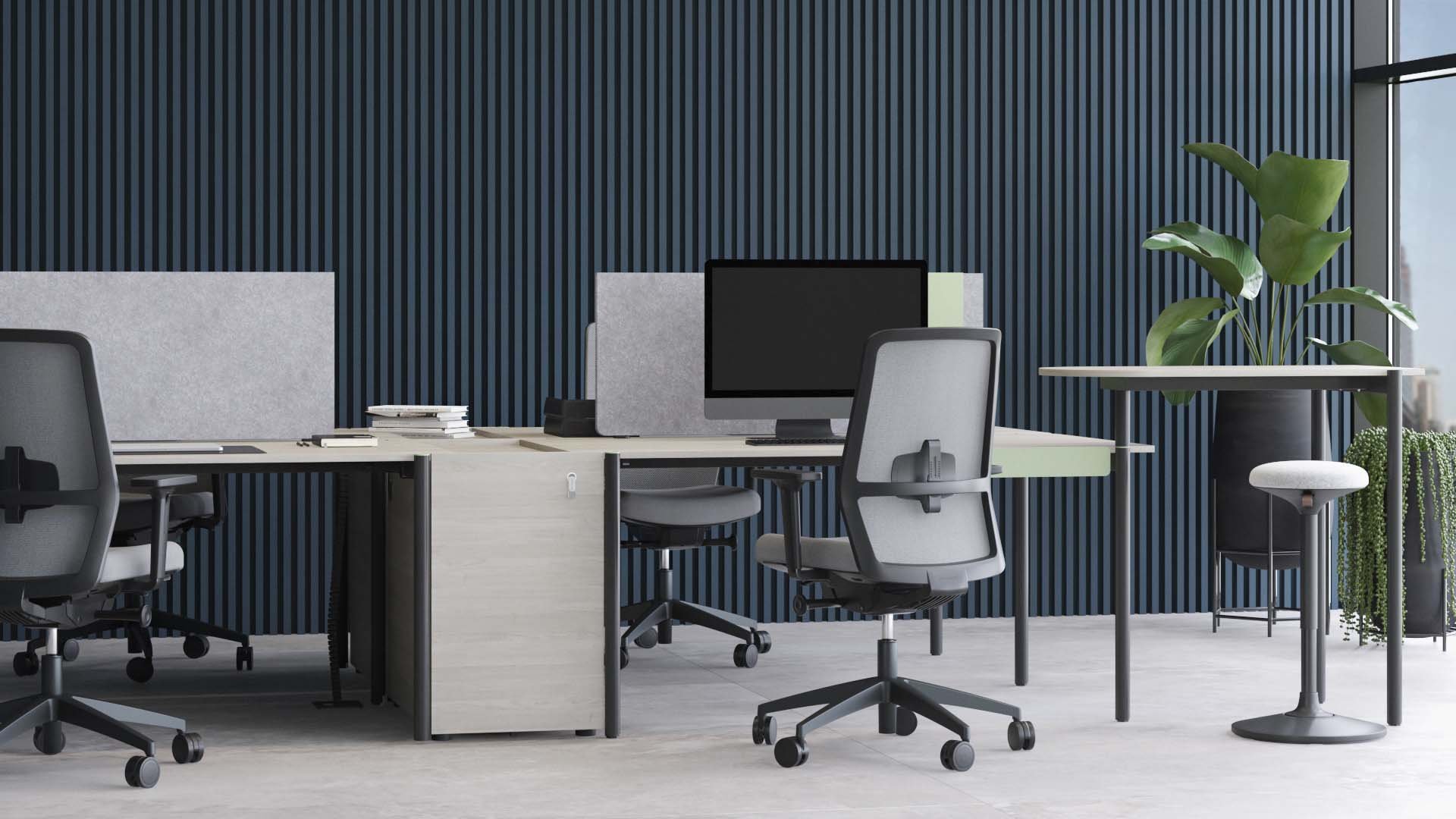 NARBUTAS-desks-ZEDO-task-chairs-SURF-high-swiwel-chairs-SWAY-interiors-grey (1).jpg