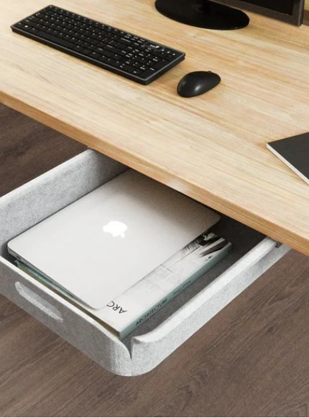 You Use Your Laptop All Day. But a pull-out  Laptop Drawer Can Change How You Use Your Desk
