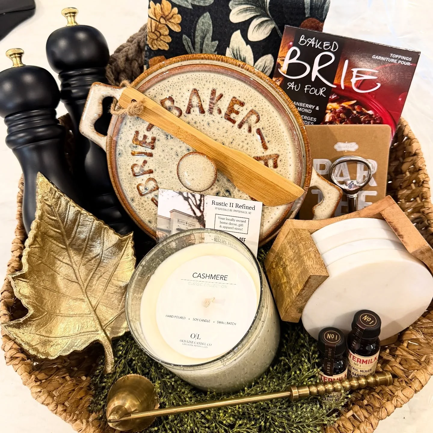 We love helping customers put together gift baskets for any occasion! 

PS - it&rsquo;s not too early to start thinking about Christmas gifts either!
