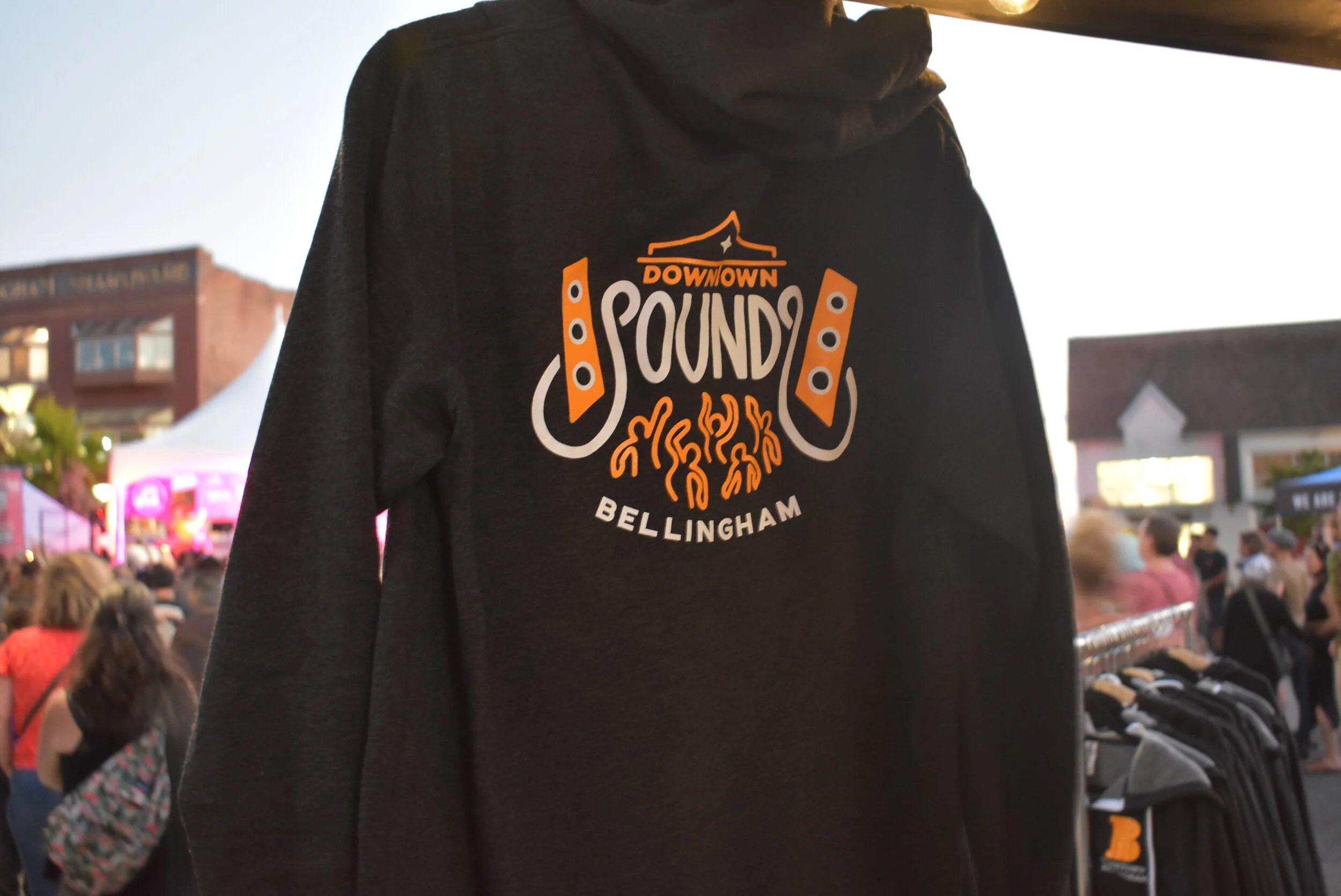 Downtown Sounds Cozy Hoodie
