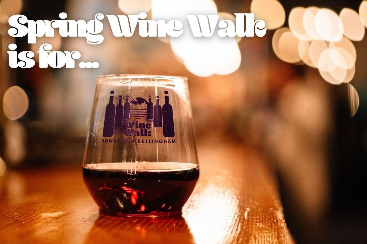 Spring Wine Walk is for&hellip; everyone! Purchase your tickets at the link in our bio for a night of sipping, shopping, snacking at VIP, spending time with your people, and supporting the Downtown neighborhood. 🥂 

Thank you to our sponsors @greenh