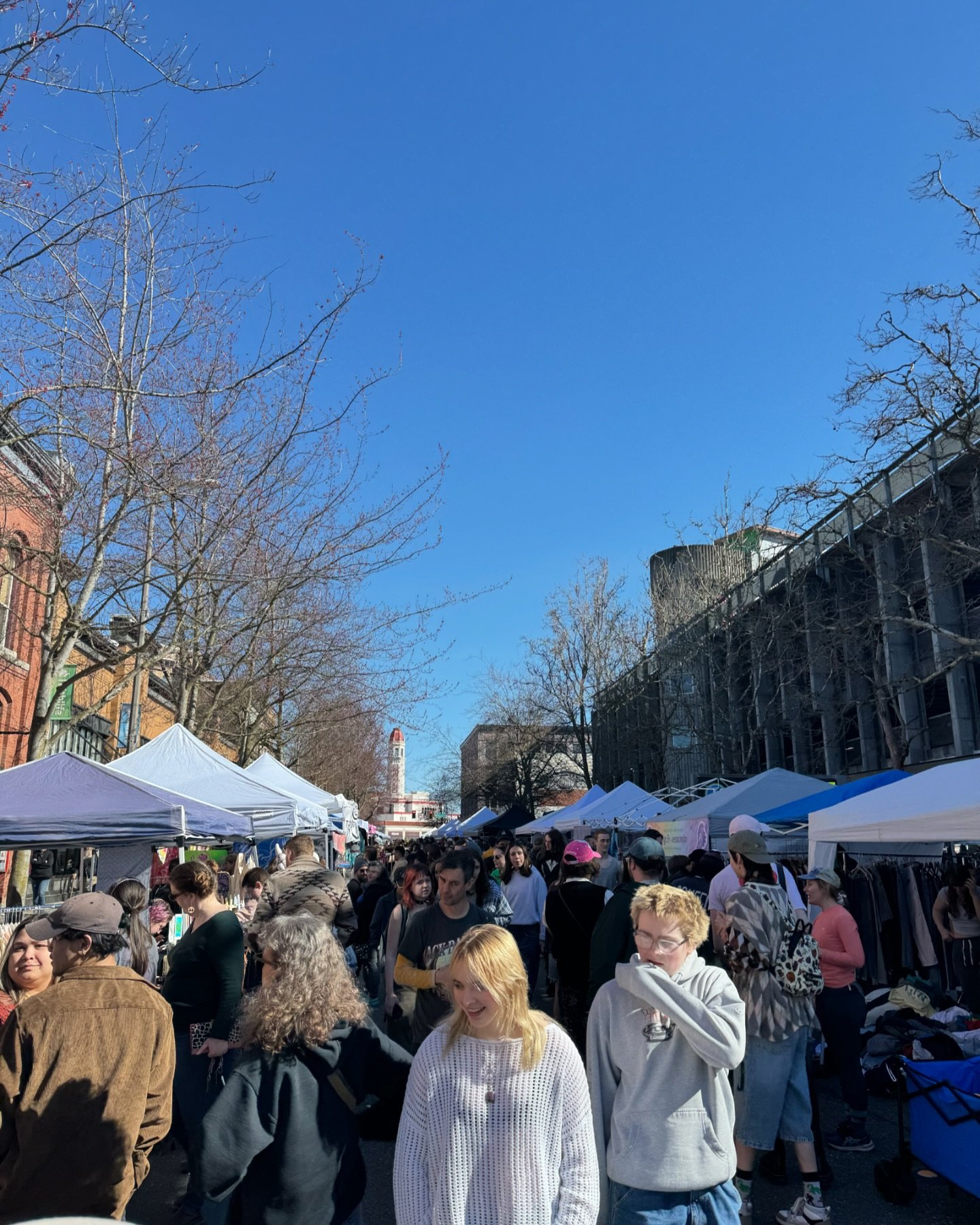 Wonderz Market is back tomorrow! 

Head to the 1300 block of Commercial Street from 11am-4pm to shop from 70+ vendors filling the street with art, plants, vintage clothing, jewelry, and so much more! Tattoos, piercings, and tooth gems will also be av