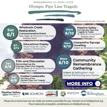 Olympic Pipe Line Tragedy - 25 Years Later