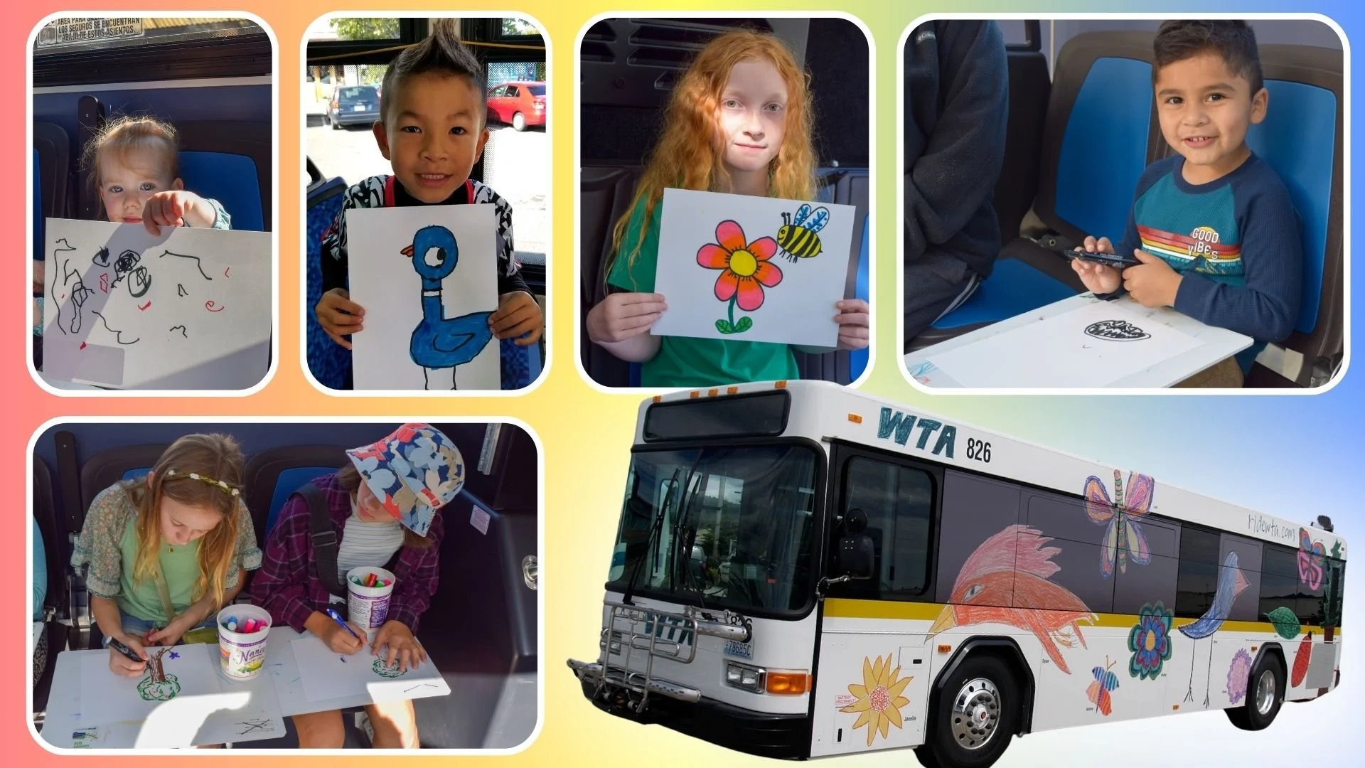 WTA Hosting Kids Art Contest at Bellingham Kids Fest and Ferndale Block Party