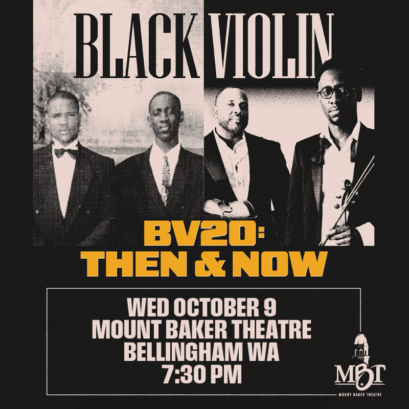 Join the Celebration: Black Violin's 20th Anniversary Tour at Mount Baker Theatre