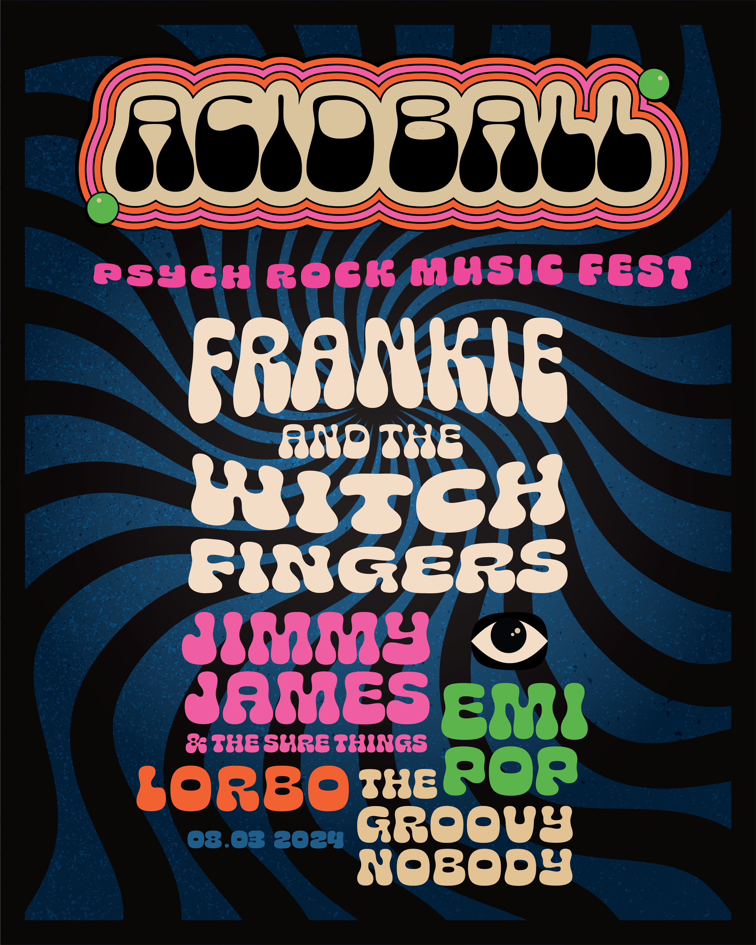 Get Ready for an Unforgettable Musical Journey at the 3rd Annual Acid Ball Psych Rock Music Festival!