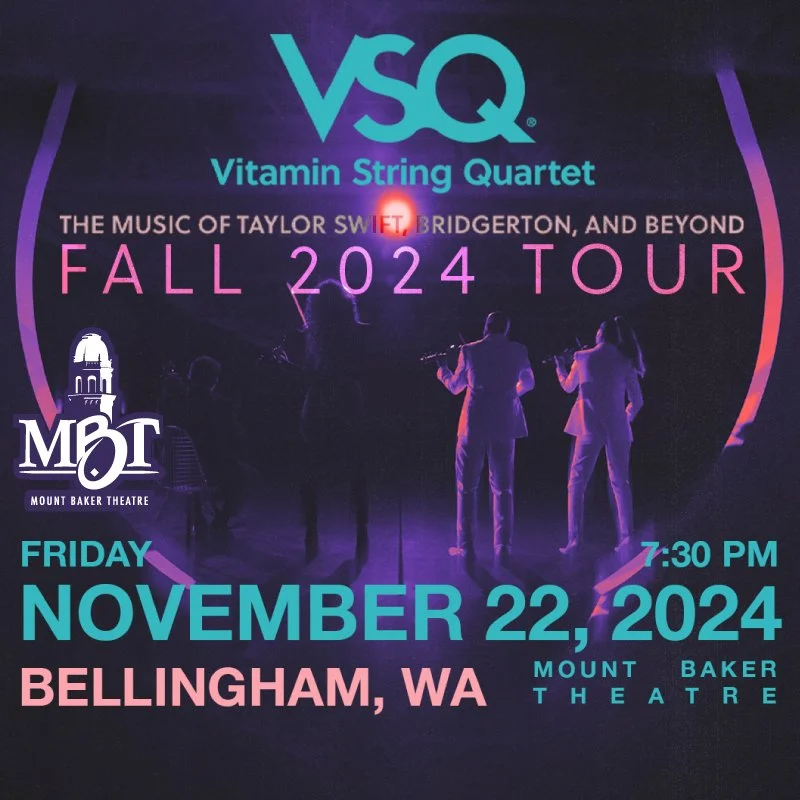 Vitamin String Quartet Announces Stop in Bellingham - Experience the Music of Taylor Swift, Bridgerton &amp; Beyond