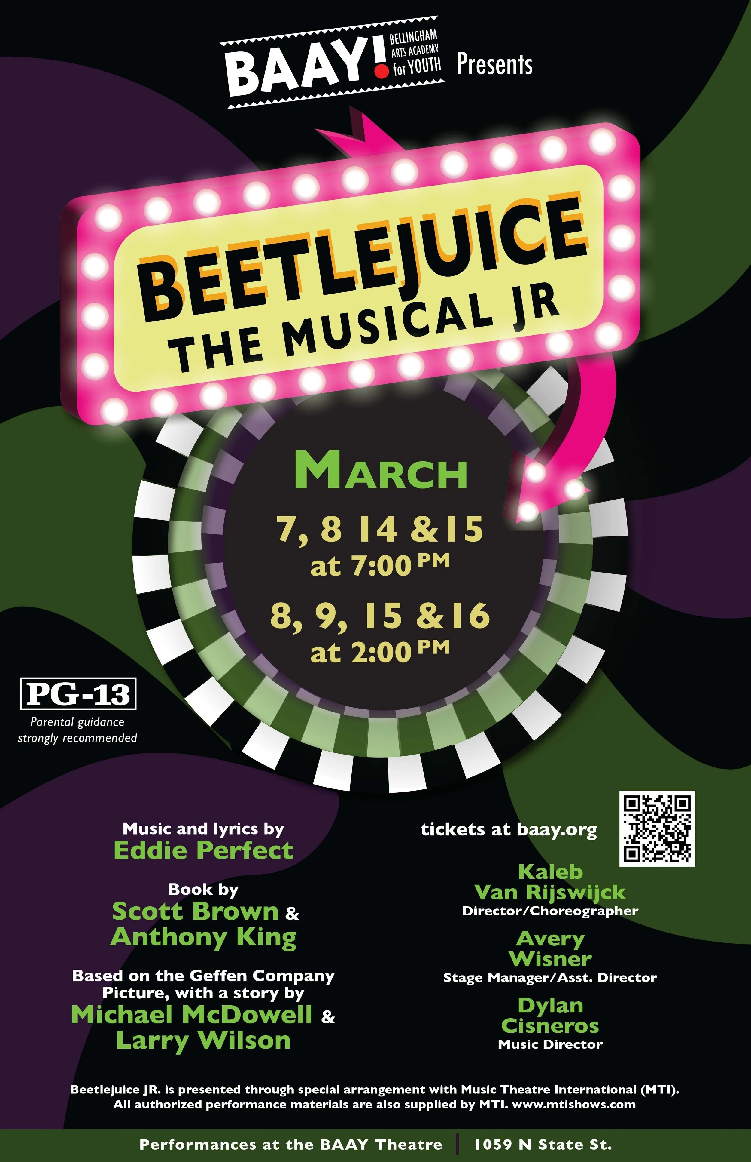 BAAY Presents: Beetlejuice Jr.