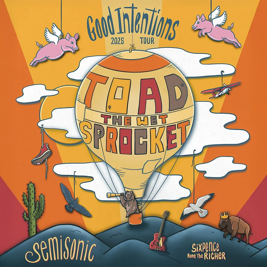 Toad the Wet Sprocket Stops in Bellingham on their Good Intentions Tour