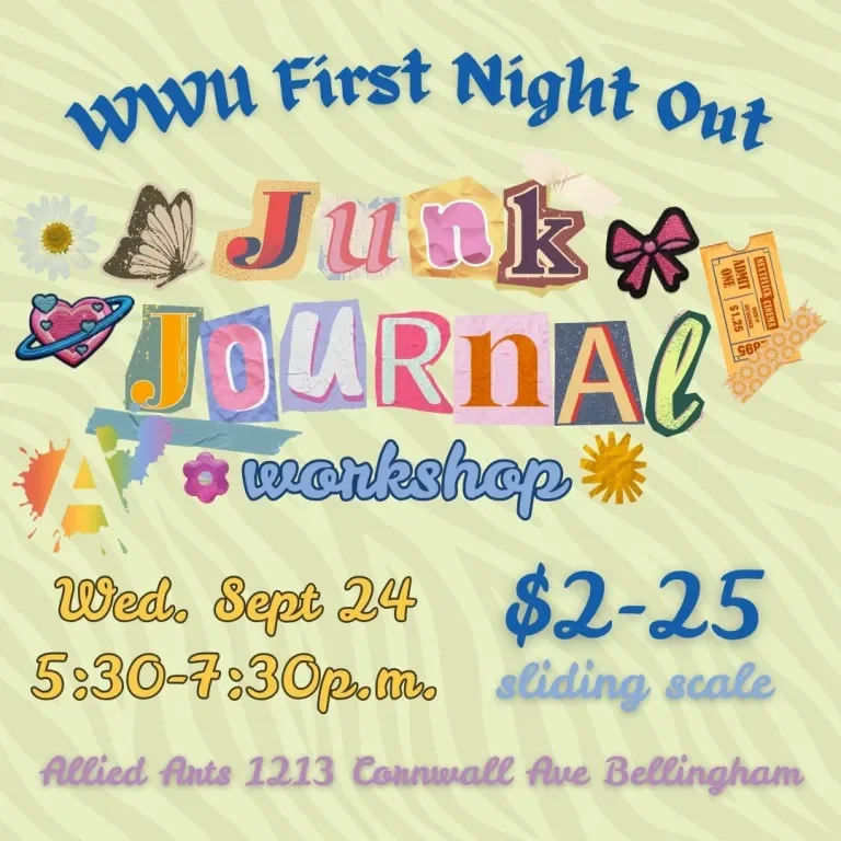 Allied Arts Hosts an Art Workshop for Western Wednesday First Night Out