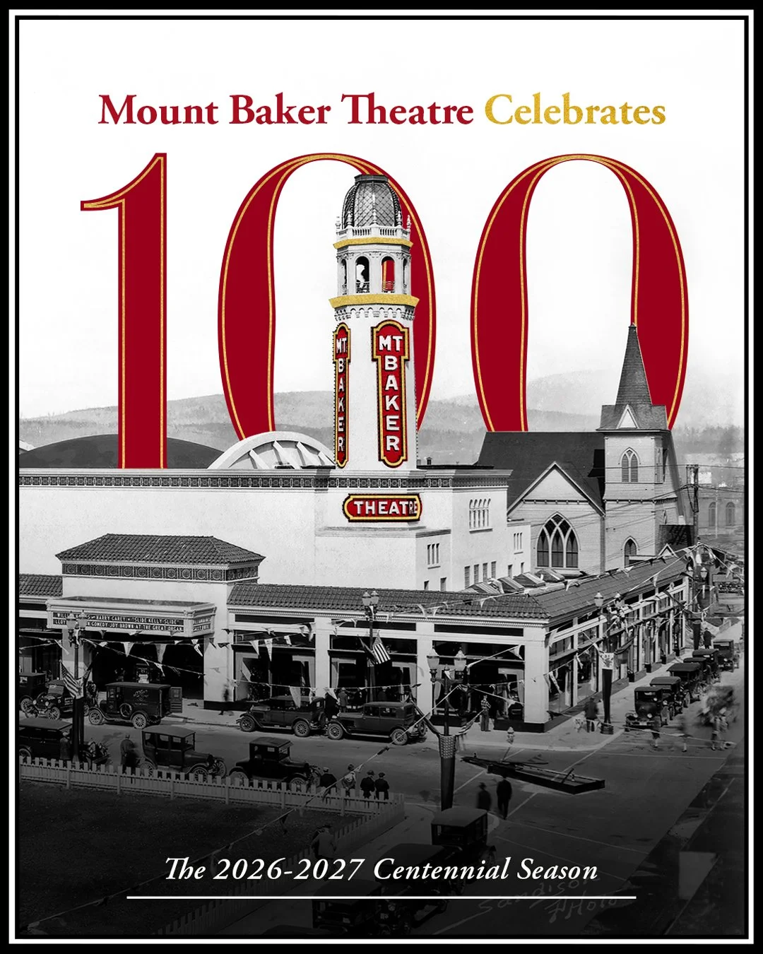 Mount Baker Theatre Announces the Record Breaking 2026-2027 Centennial Season&nbsp;